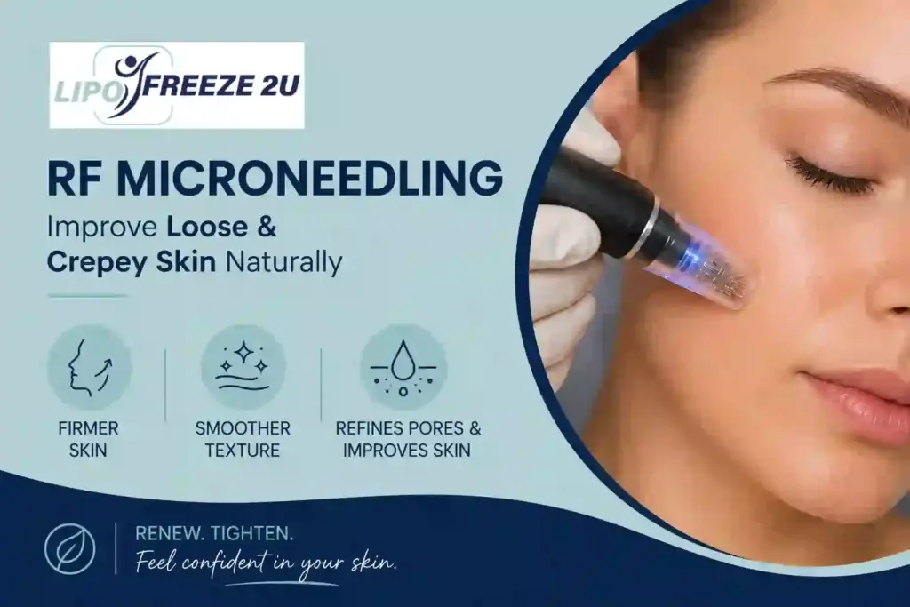 Can RF Microneedling Help Improve Loose and Crepey Skin Oakham?